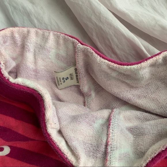 Pink striped heart lounge shorts - Picture 4 of 6